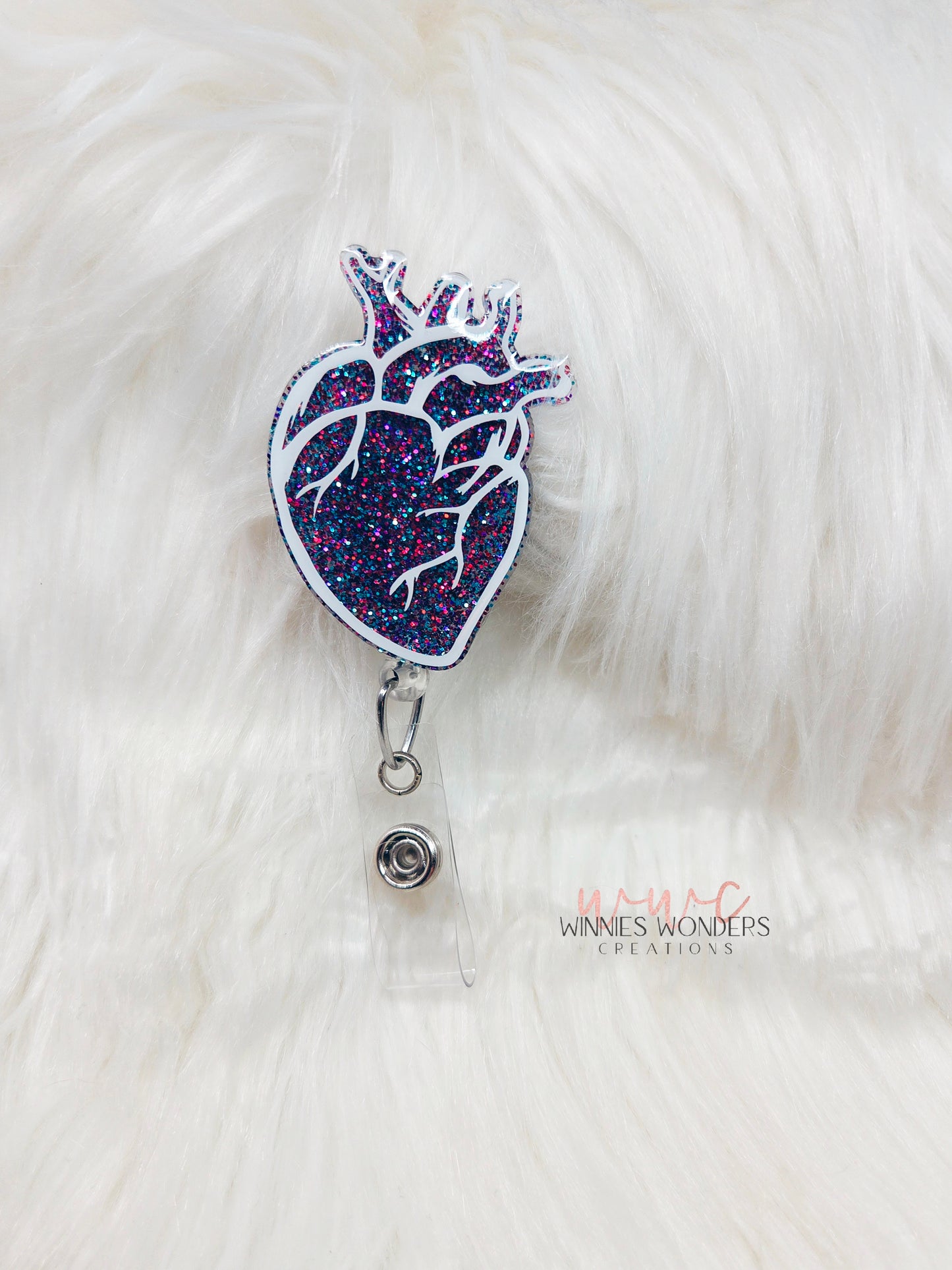 Anatomical Heart Badge Reel