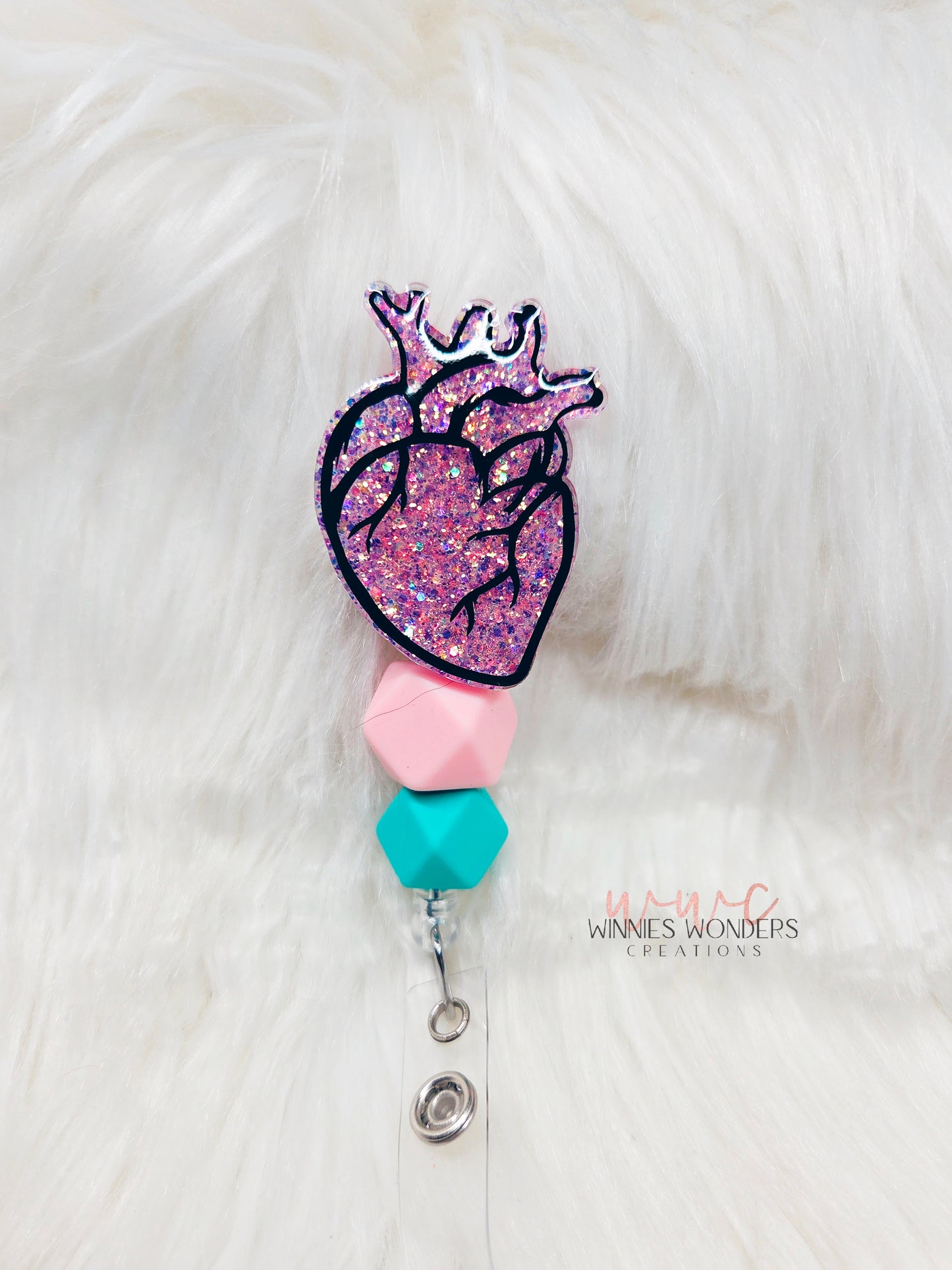 Anatomical Heart Badge Reel