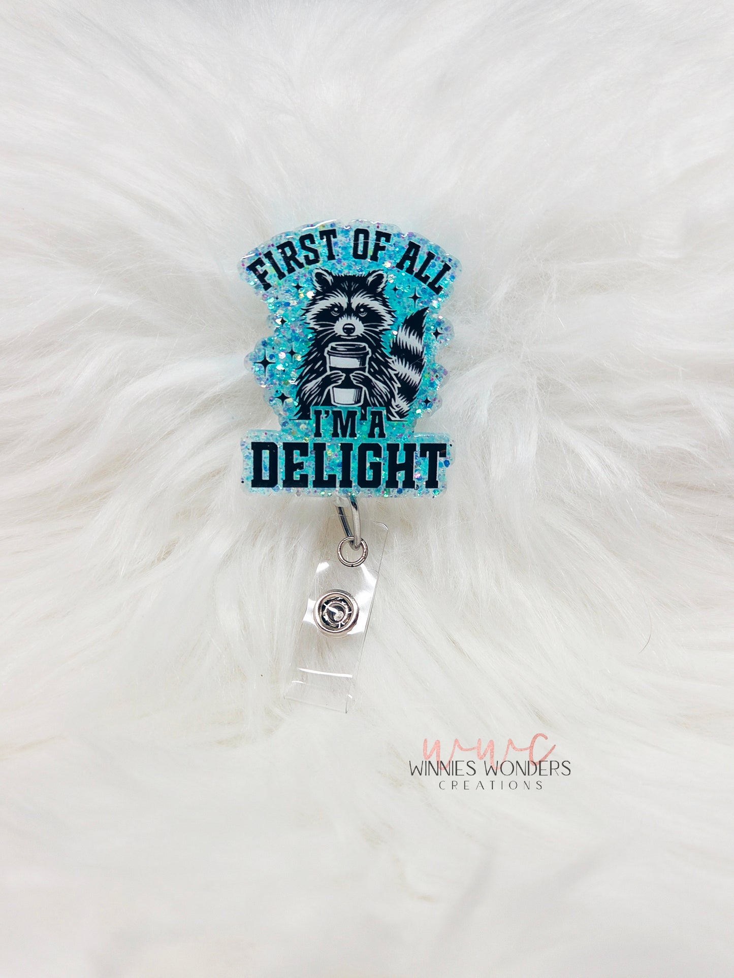 I'm a Delight Badge Reel