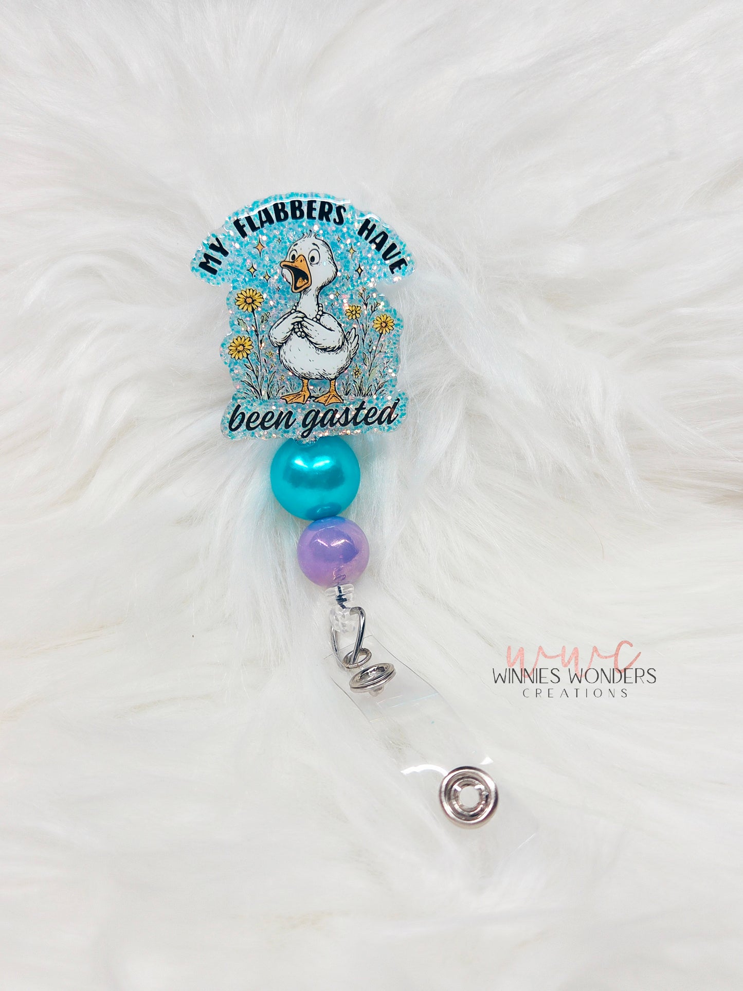 Flabbers are gasted Badge Reel