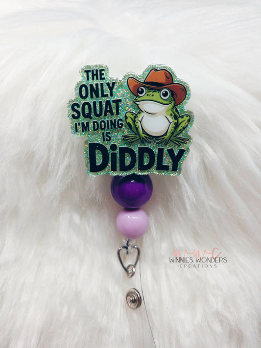 Diddly Squat Badge Reel