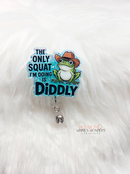 Diddly Squat Badge Reel