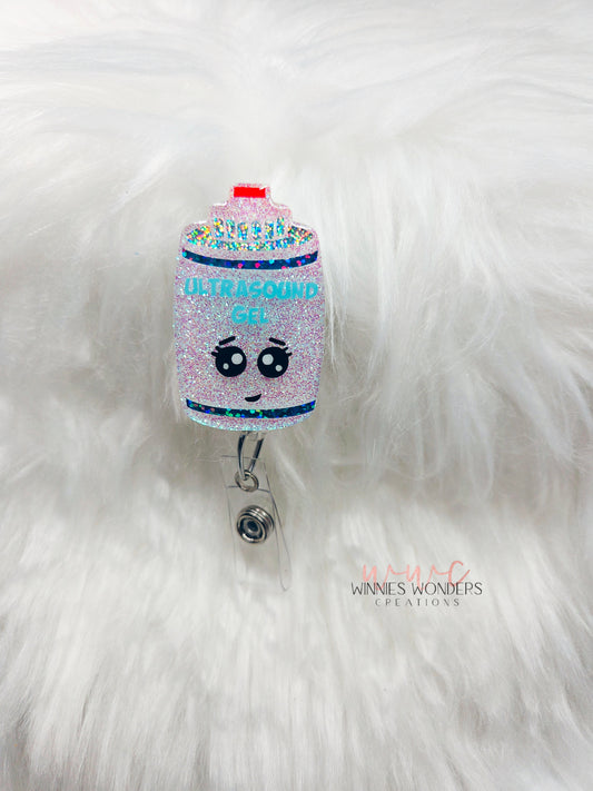 Ultrasound Gel Badge Reel