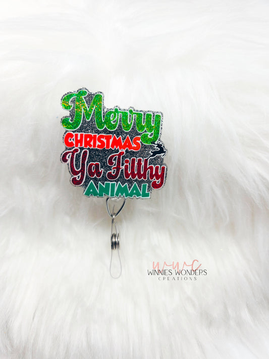 Ya Filthy Animal Badge Reel