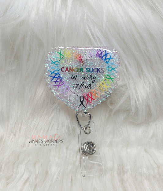 Cancer sucks Badge Reel