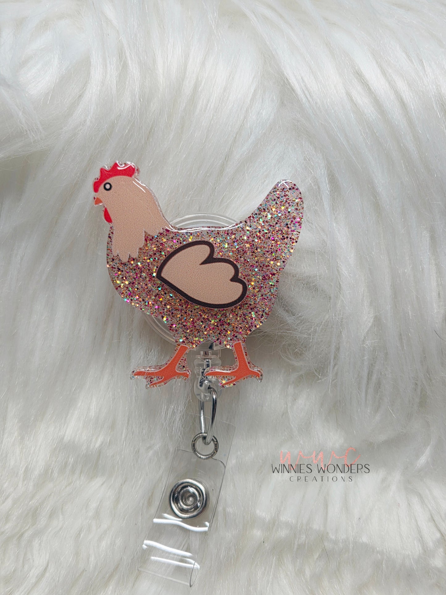 Rooster Badge Reel