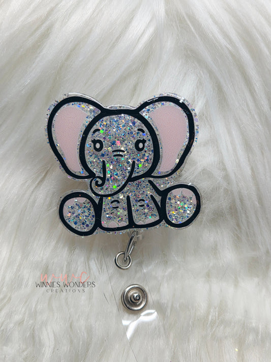 Elephant Badge Reel