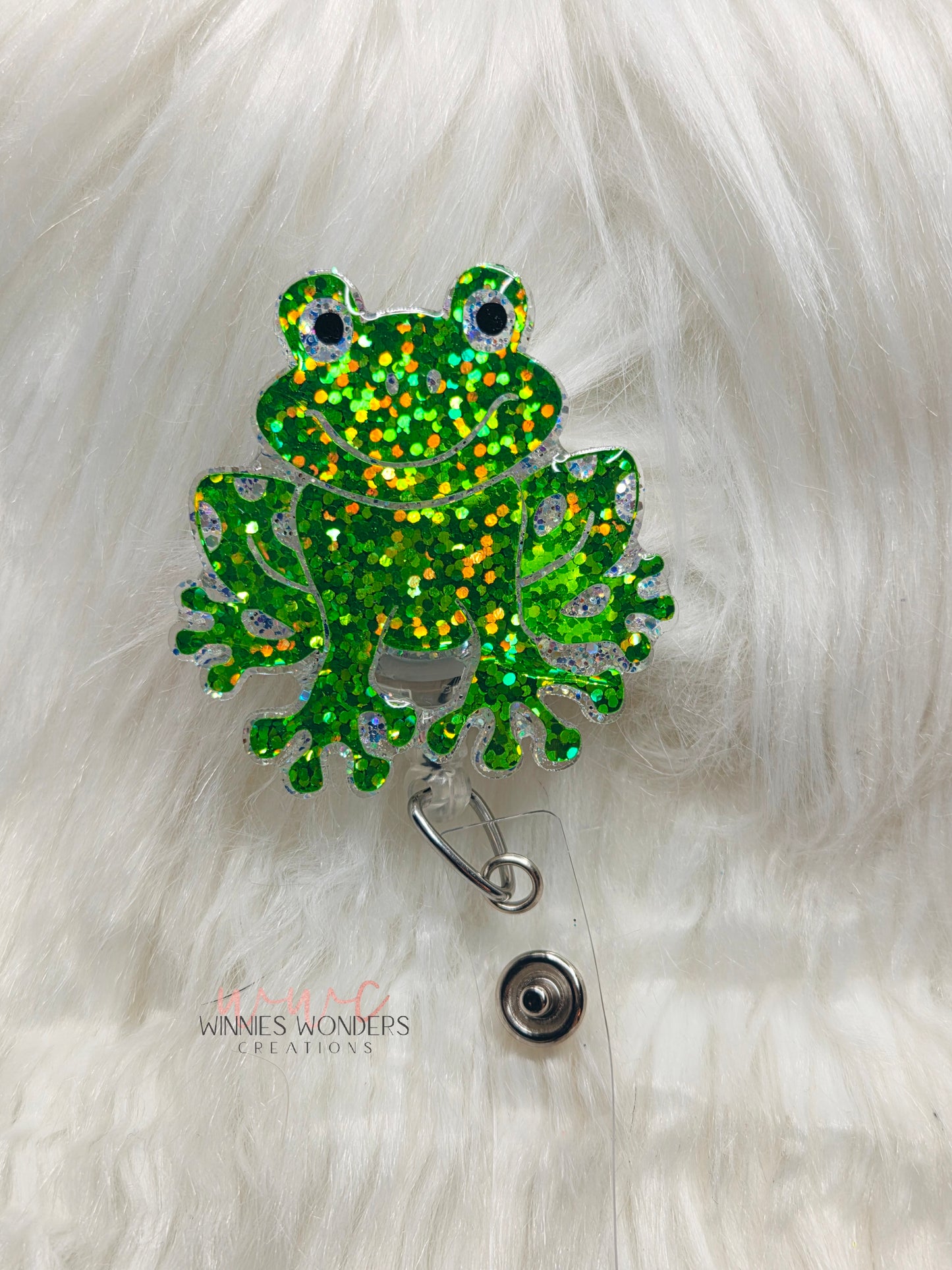 Frog Badge Reel