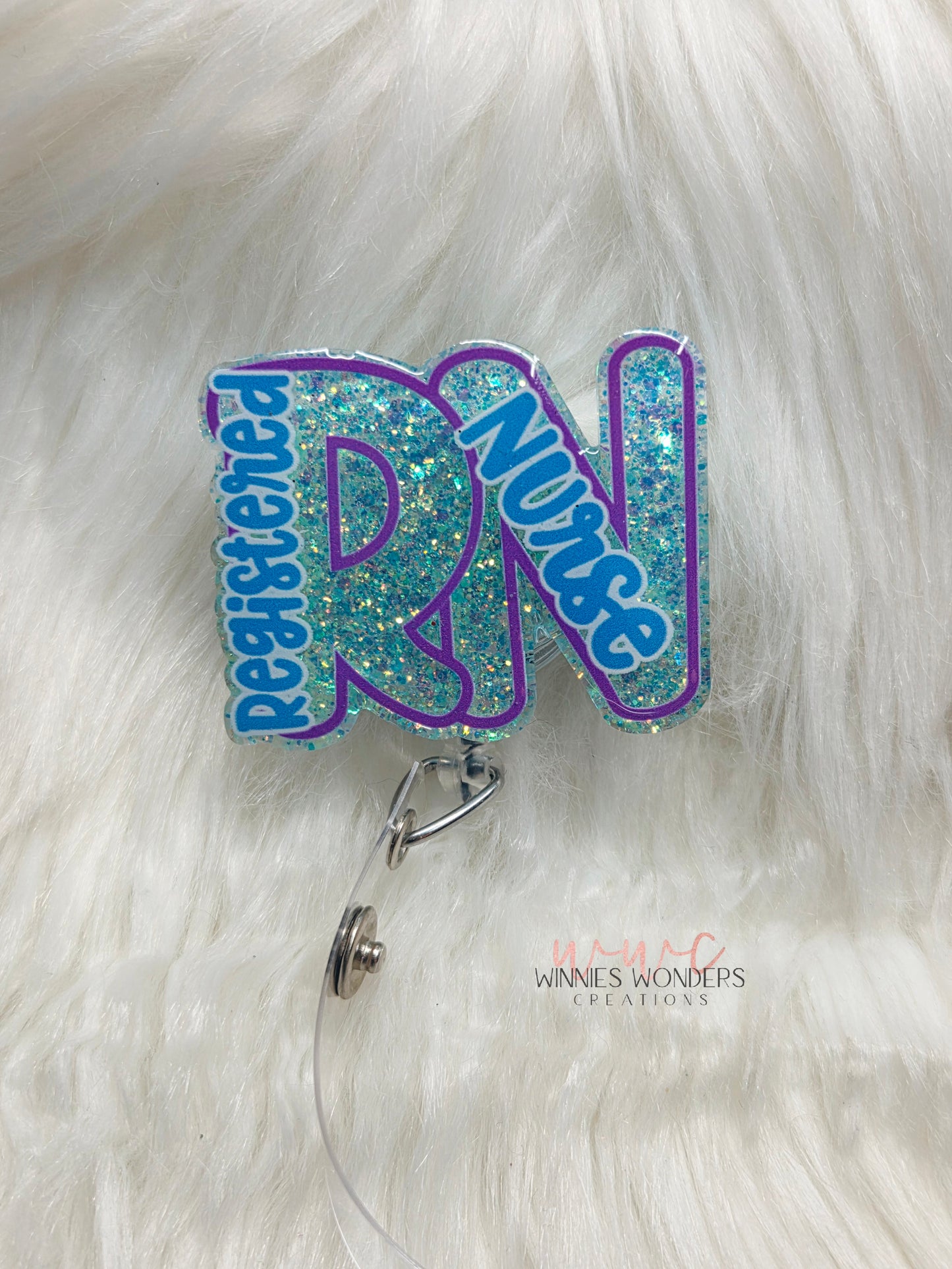Registered Nurse Badge Reel