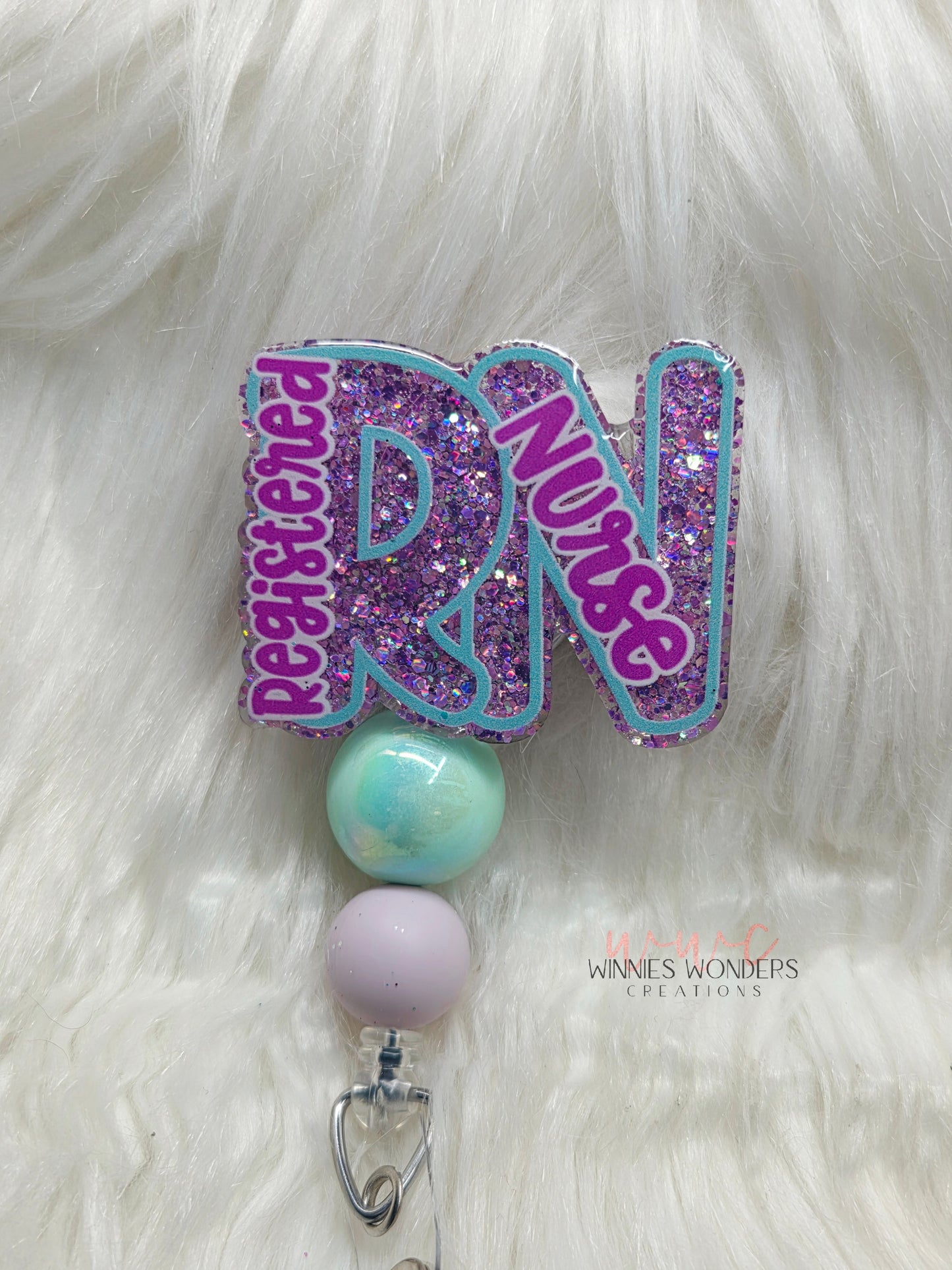 Registered Nurse Badge Reel