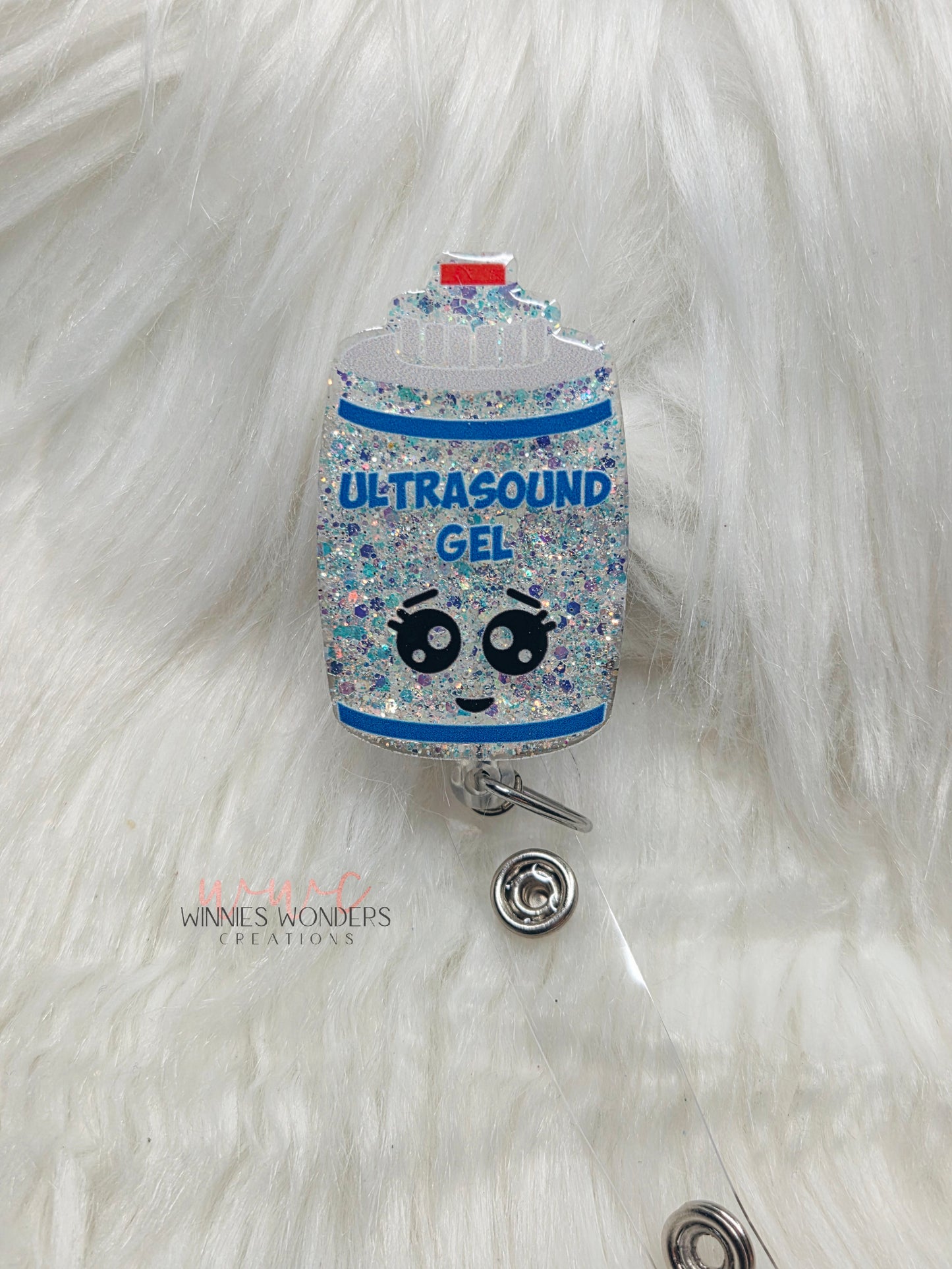 Ultrasound Gel Badge Reel