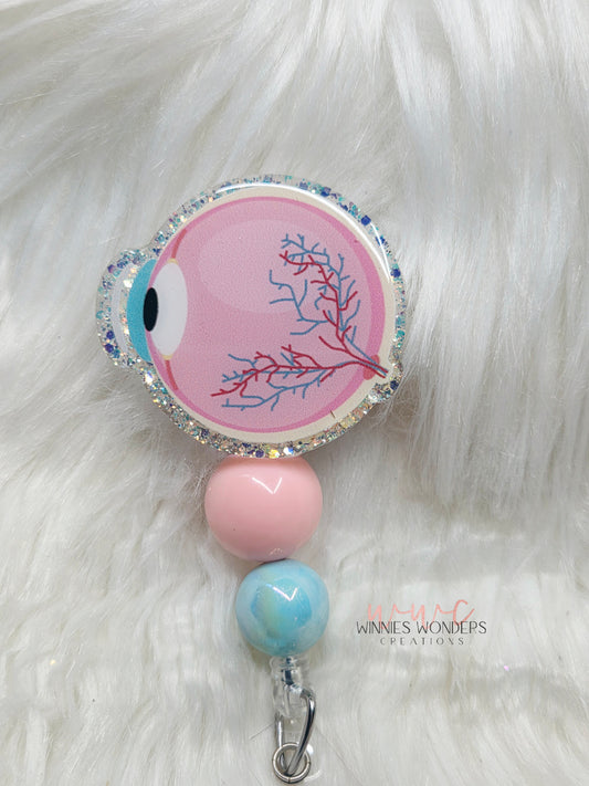 Anatomical Eye Badge Reel