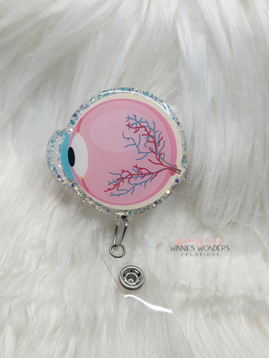 Anatomical Eye Badge Reel