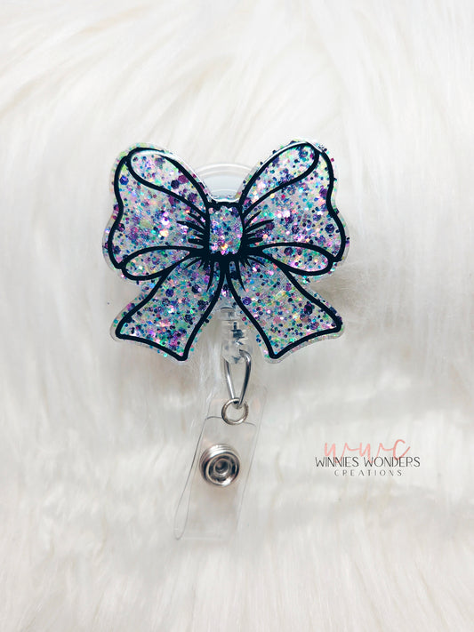 Bow Outline Badge Reel
