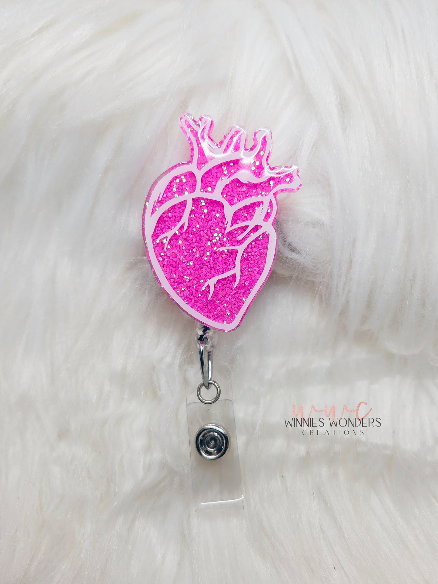Anatomical Heart Badge Reel