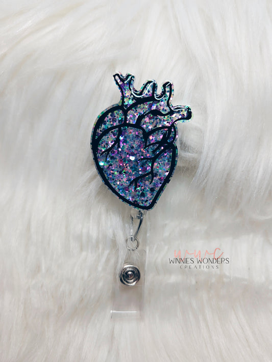 Anatomical Heart Badge Reel