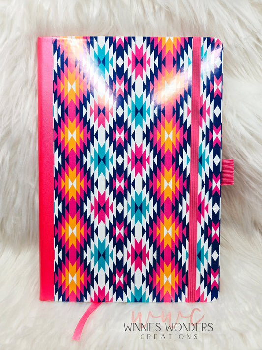 8.5 x 5.5 Notebook/Journal w/ Pen Holder