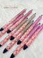Strawberry & Daisies Glitter Melt Pens