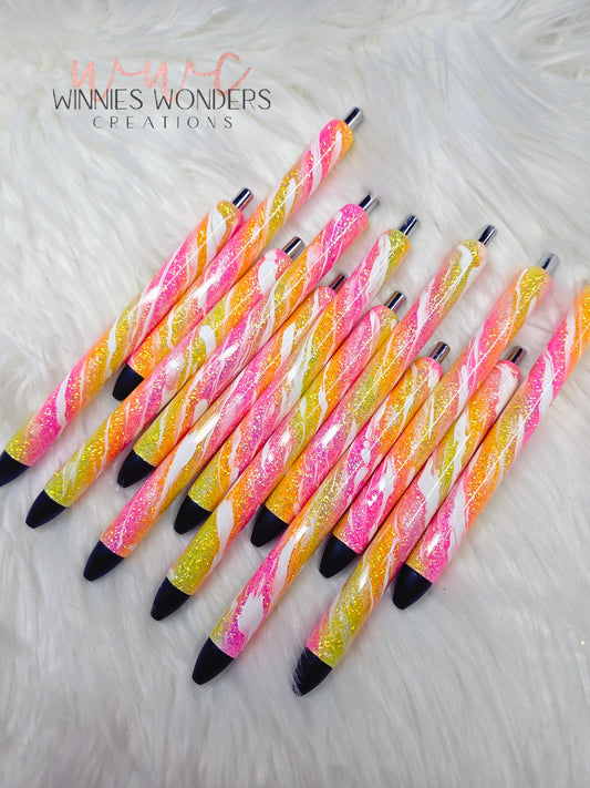 Summer Sherbet Glitter Pens