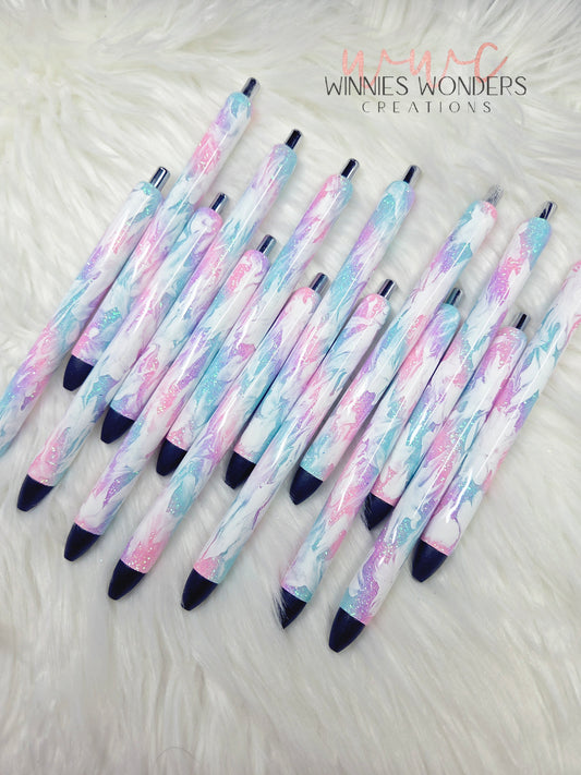 Cotton Candy Glitter Pens