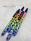 Rainbow Glitter Pen with Clip