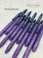 Midnight Glitter Pen with Clip