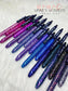 Midnight Glitter Pen with Clip