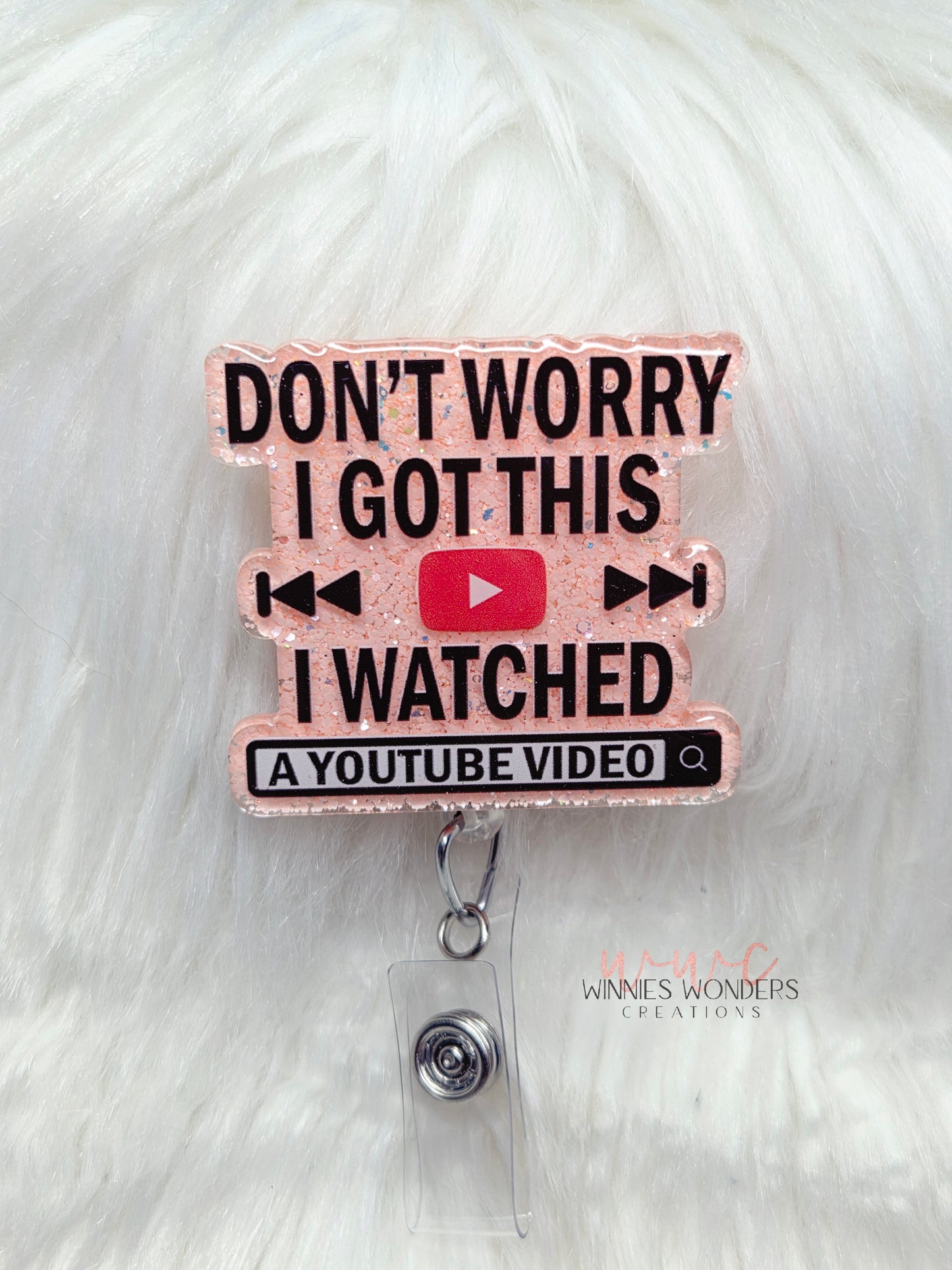 Don't worry Badge Reel