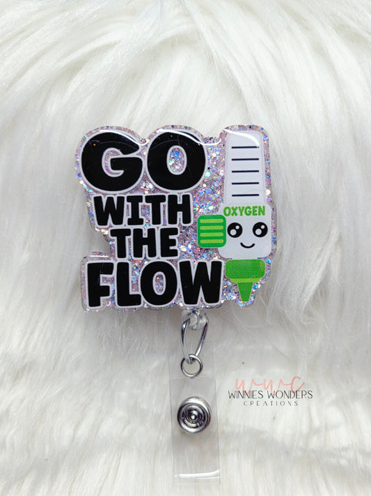Go with the Flow Badge Reel