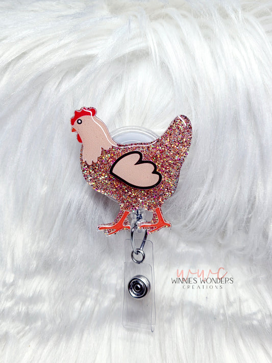 Rooster Badge Reel