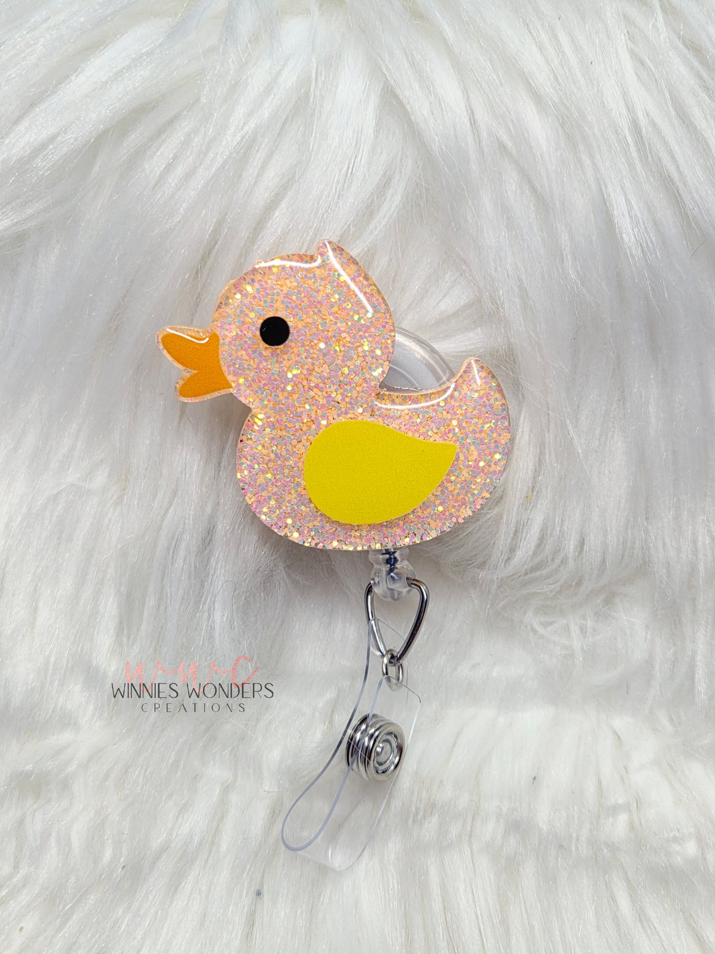 Rubber Ducky Badge Reel