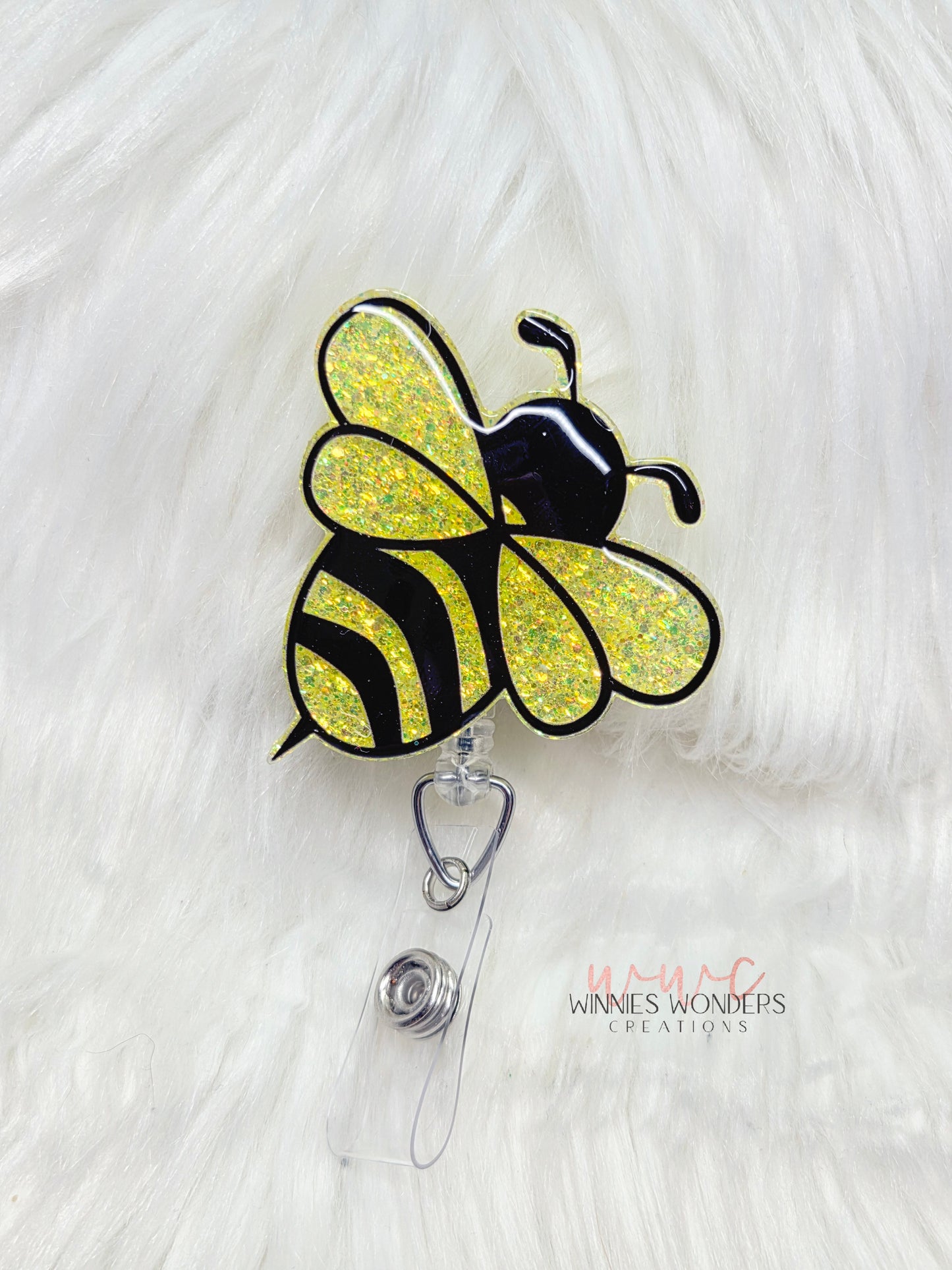 Bumblebee Badge Reel