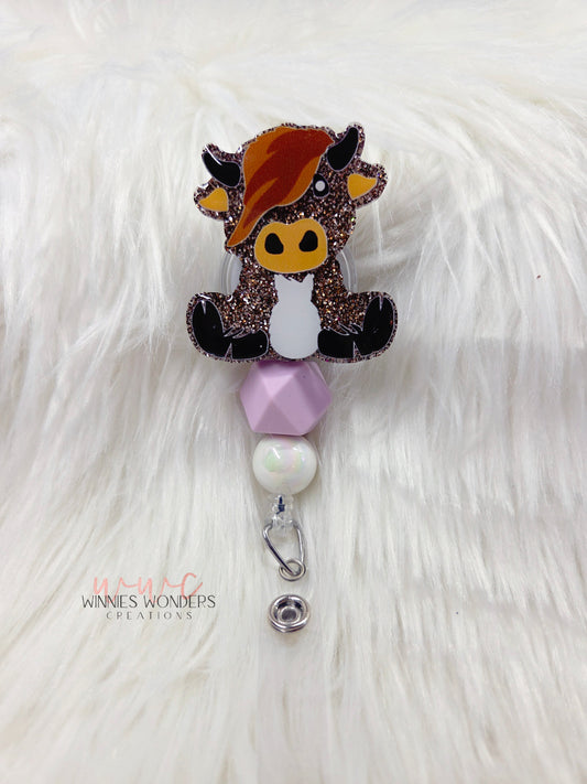 Highland Cow Badge Reel
