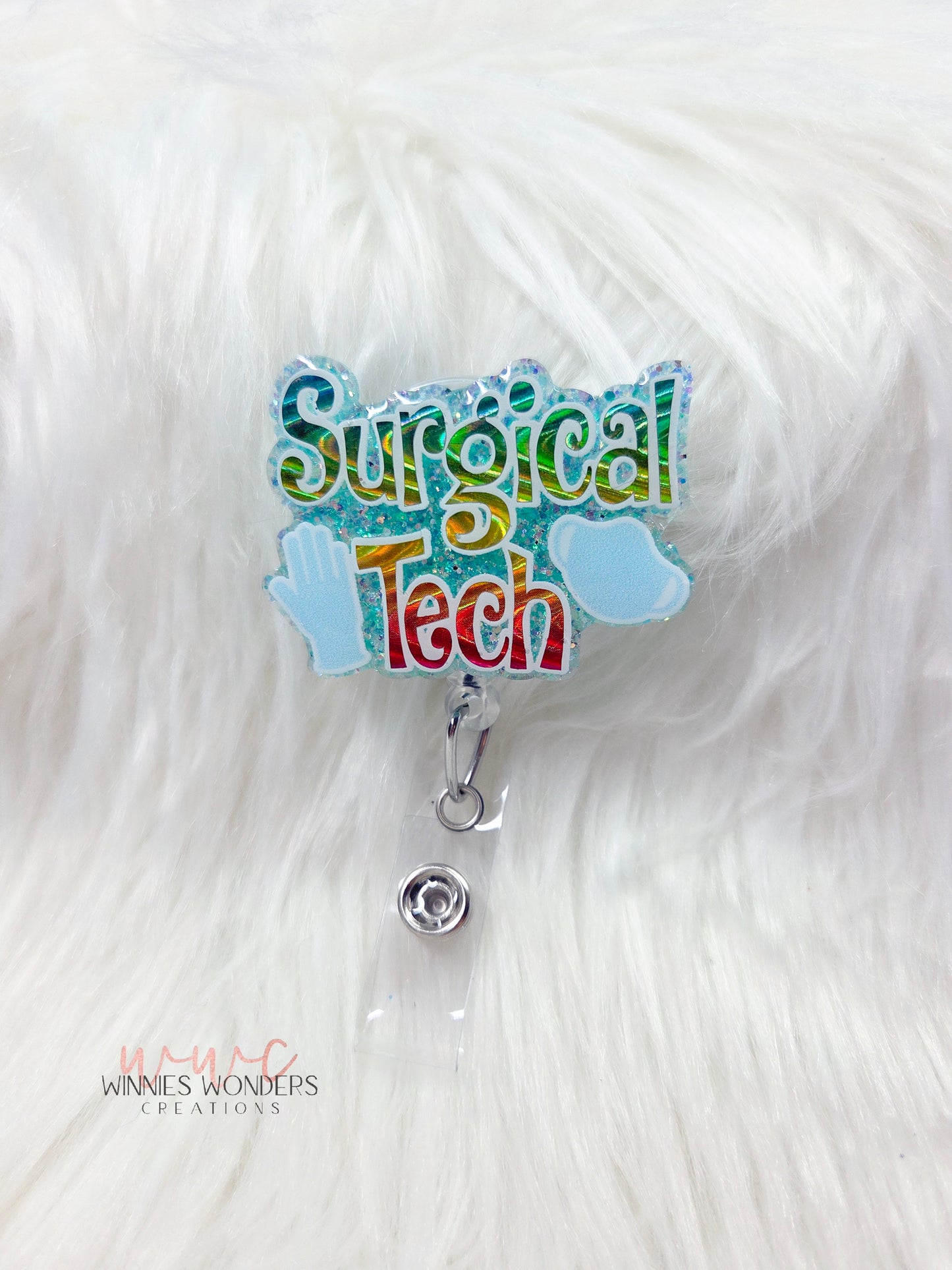 Surgical Tech Badge Reel