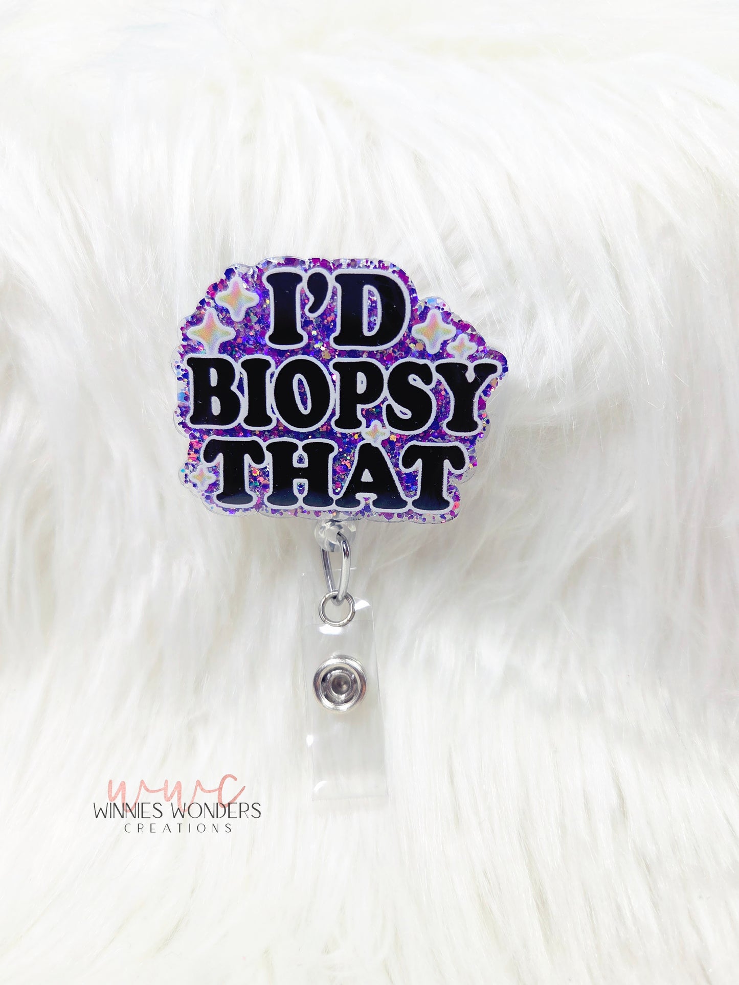 I'd Biopsy That Badge Reel