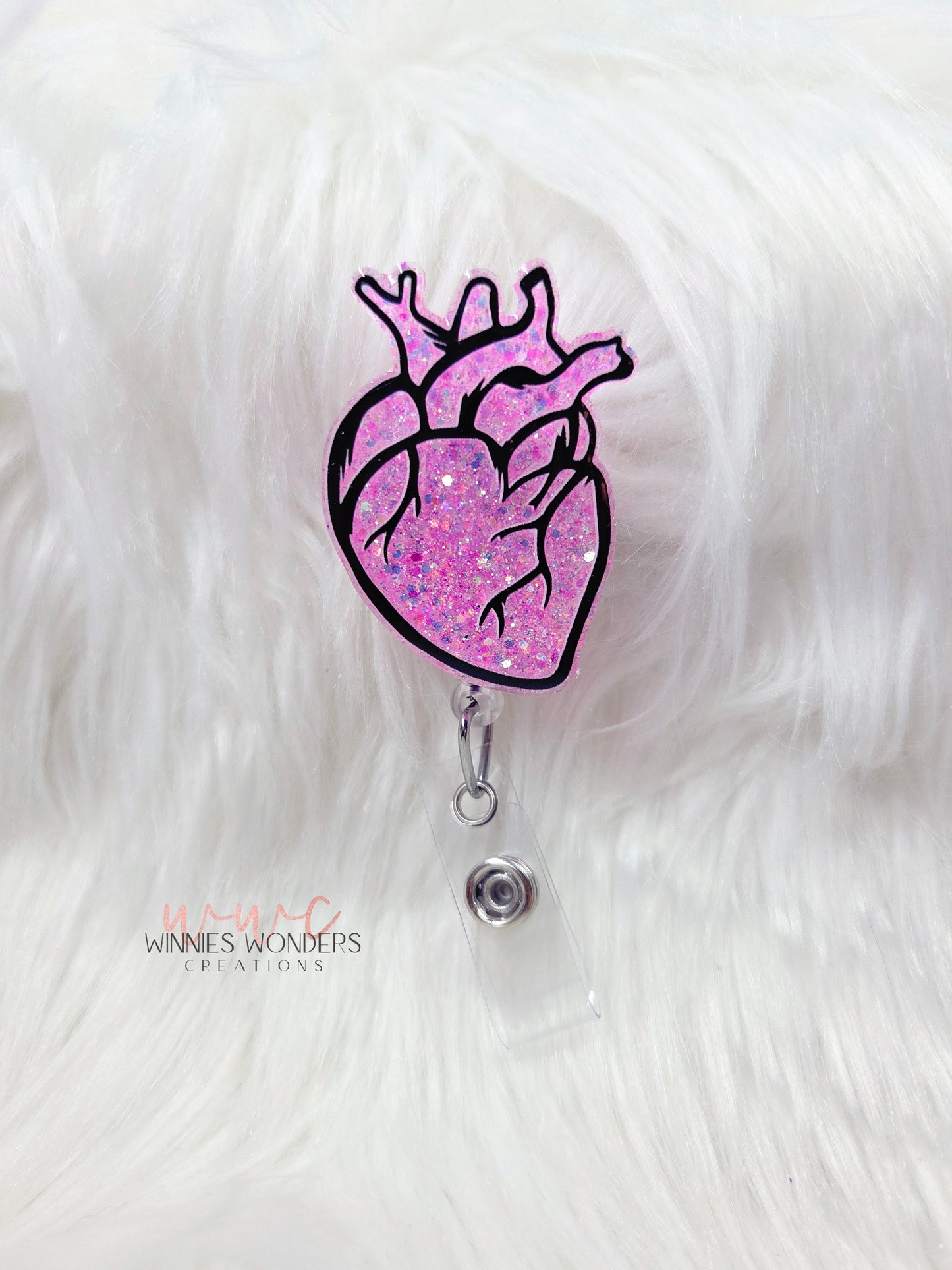 Anatomical Heart Badge Reel