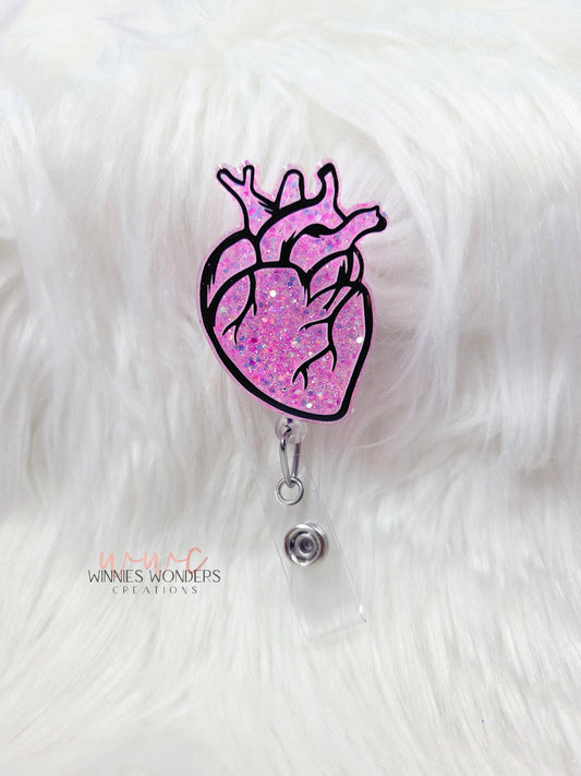 Anatomical Heart Badge Reel