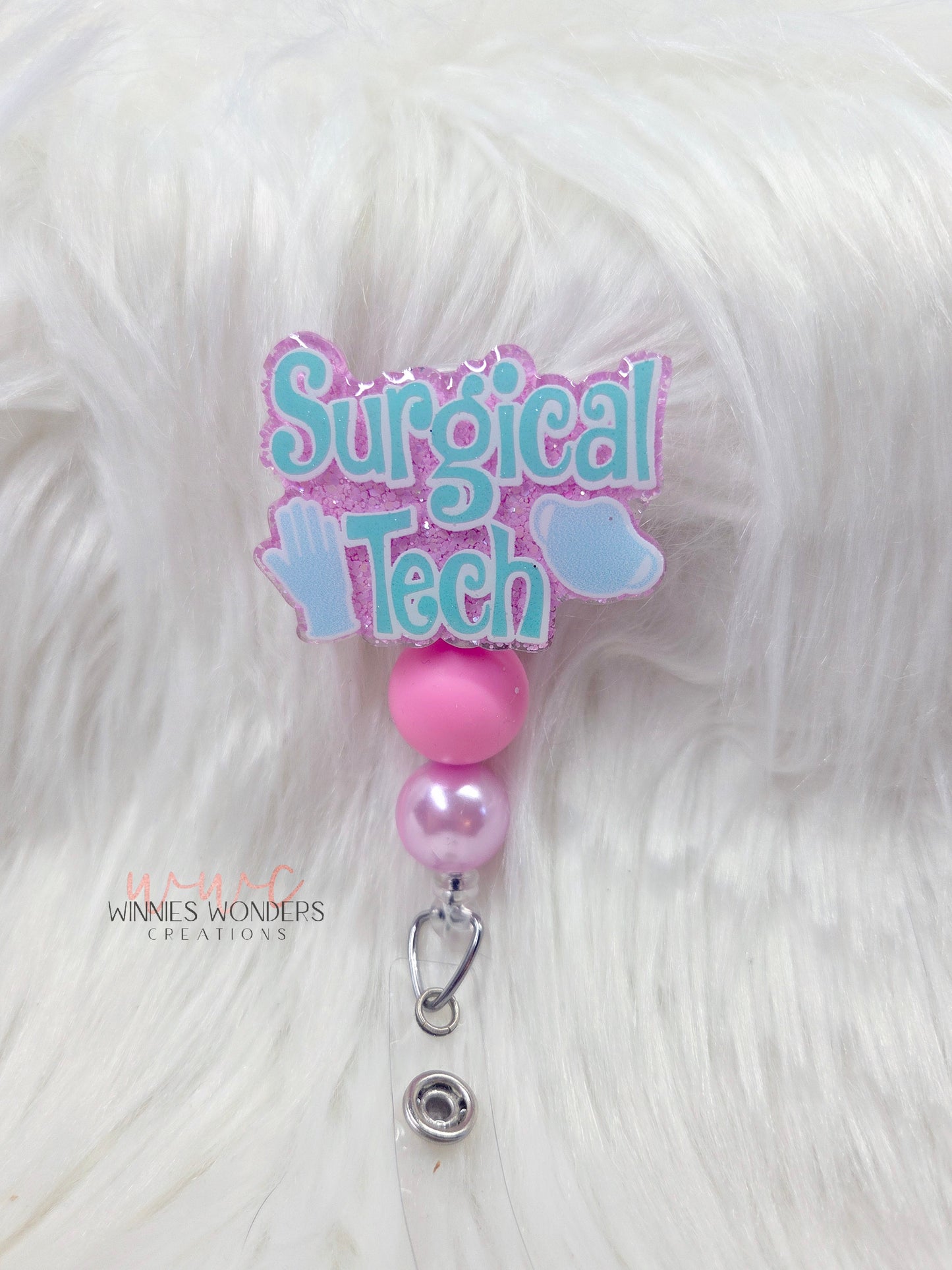 Surgical Tech Badge Reel