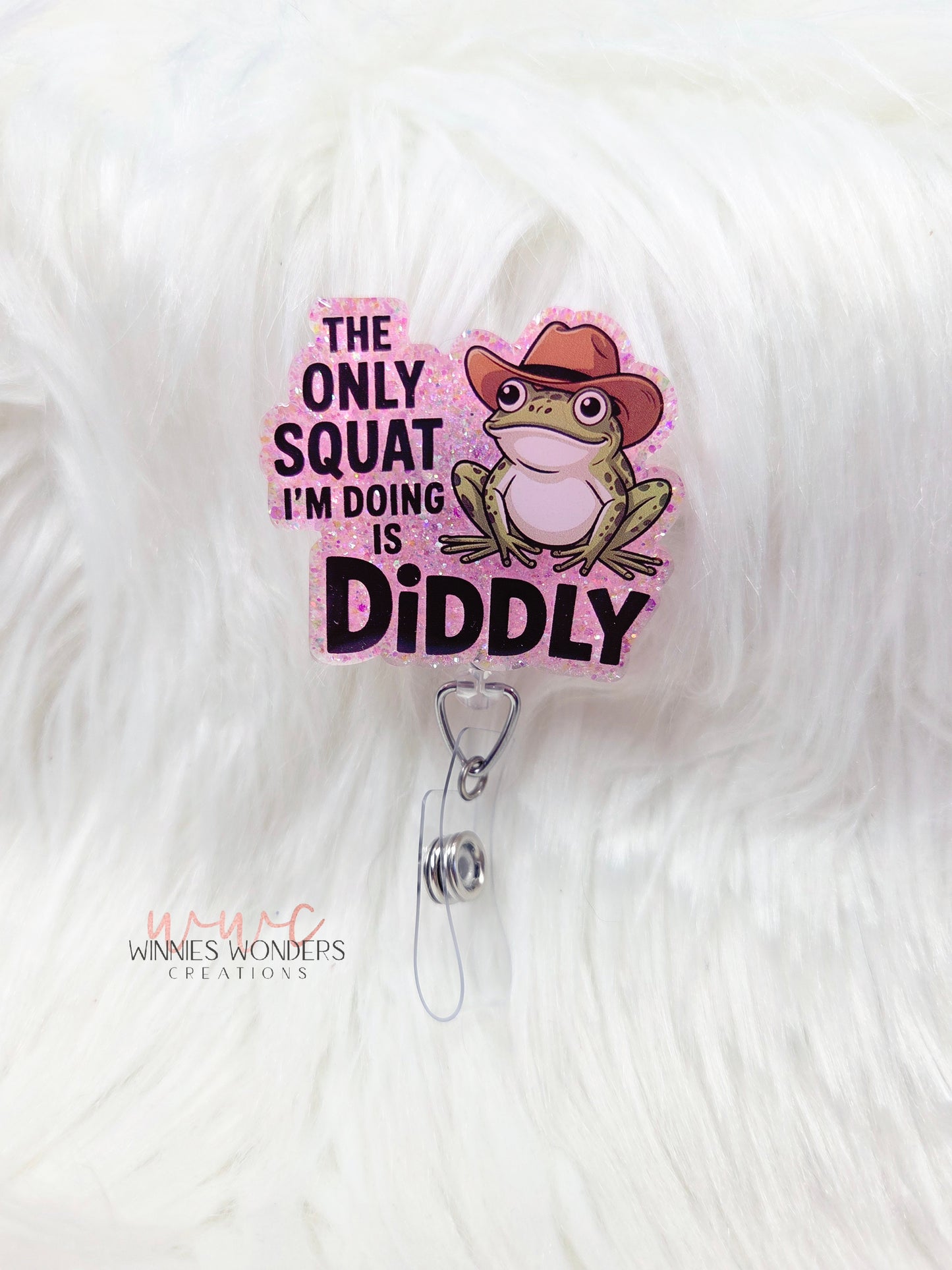 Diddly Squat Badge Reel