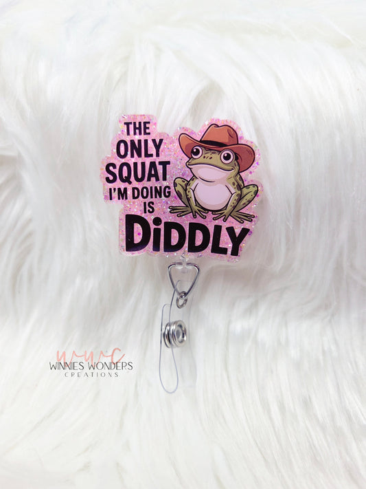 Diddly Squat Badge Reel