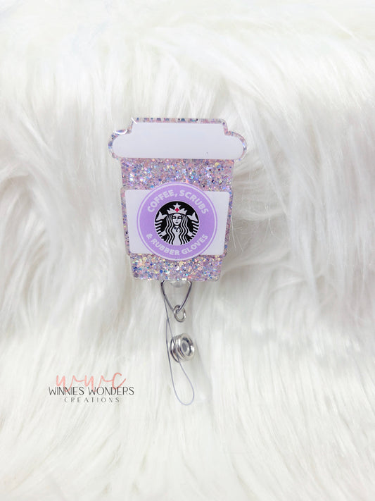 Coffee to Go Badge Reel