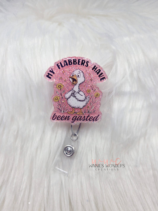 Flabbers are gasted Badge Reel