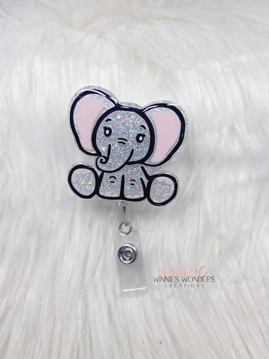 Elephant Badge Reel