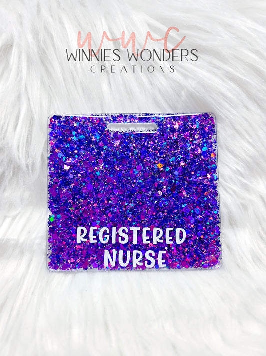Registered Nurse Horizontal Badge Buddy