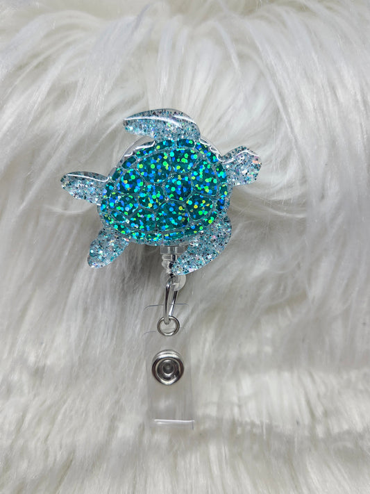 Sea Turtle Badge Reel