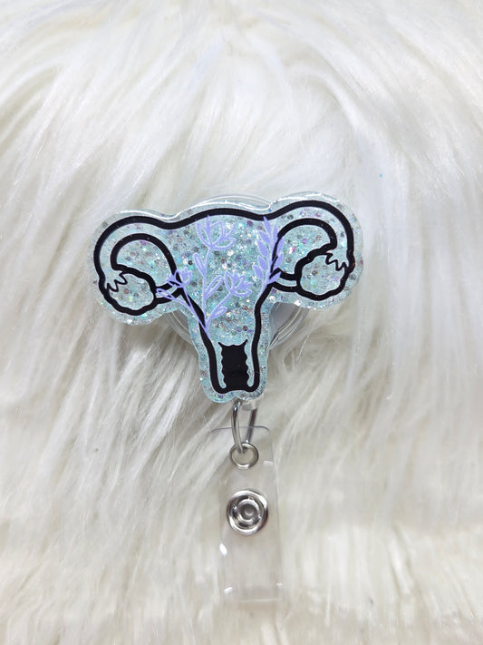 Uterus Badge Reel