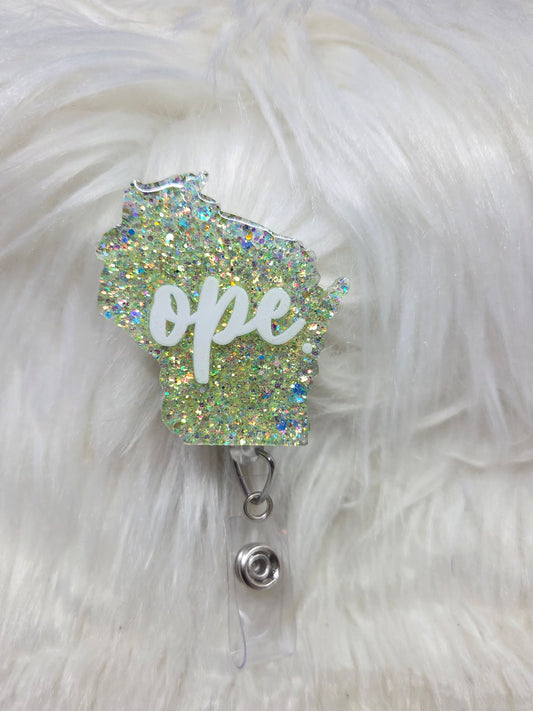 OPE Wisconsin Badge Reel