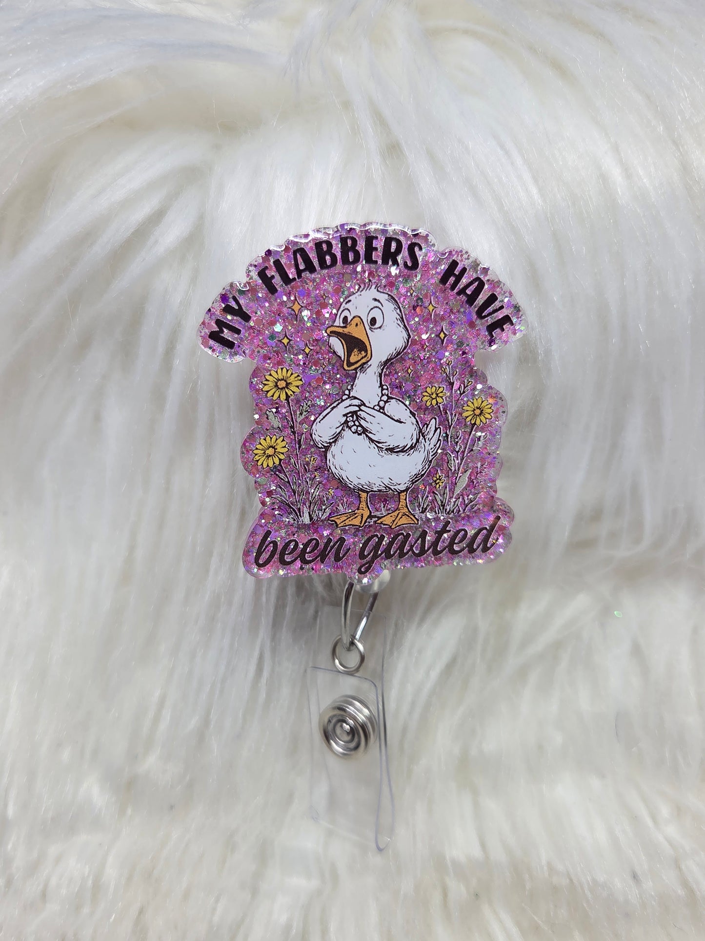 Flabbers are gasted Badge Reel