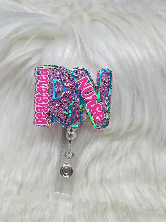 Registered Nurse Badge Reel