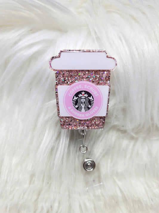 Coffee to Go Badge Reel